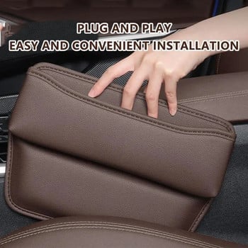 Car Seat Organizer Filler Box Car Organizer Storage Box Seat Solution για να αποφύγετε την πτώση αντικειμένων μεταξύ των καθισμάτων