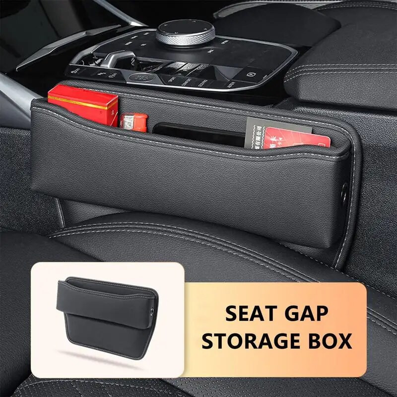Car Seat Organizer Filler Box Car Organizer Storage Box Seat Solution για να αποφύγετε την πτώση αντικειμένων μεταξύ των καθισμάτων