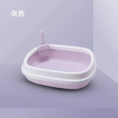 Macskaalomdoboz 1 készlet ürülékképző homokos alomdoboz Macskakutyatálca gombóc kisállat-vécével Ágytálca fröccsenésgátló kutyavécé