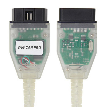 Нов VAG CAN PRO V5.5.1 с FTDI FT245RL VCP OBD2 диагностичен интерфейс Поддръжка на USB кабел Can Bus UDS K Line Работи за AUDI/VW