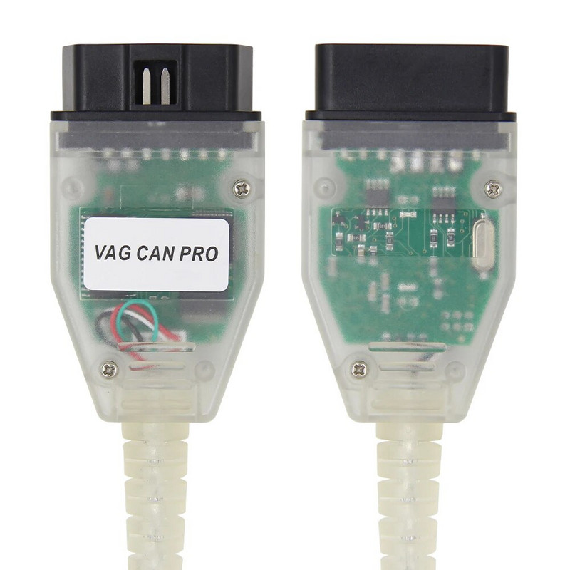 Jauns VAG CAN PRO V5.5.1 ar FTDI FT245RL VCP OBD2 diagnostikas interfeisu USB kabeļa atbalsts Can Bus UDS K Line darbojas AUDI/VW