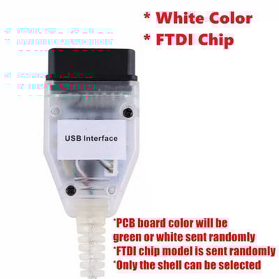 Priekš BMW INPA Jauni USB kabeļi priekš bmw K+DCAN USB interfeisa diagnostikas rīks priekš BMW E46 K+CAN K CAN FTDI FT232 Chip OBD2 Scanner