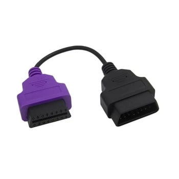 За Multi ECUScan и FiatECUScan за Fiat за LANCIA Поддръжка Multi-Model Color Auto OBD2 Connector Diagnostic Adapter Cable