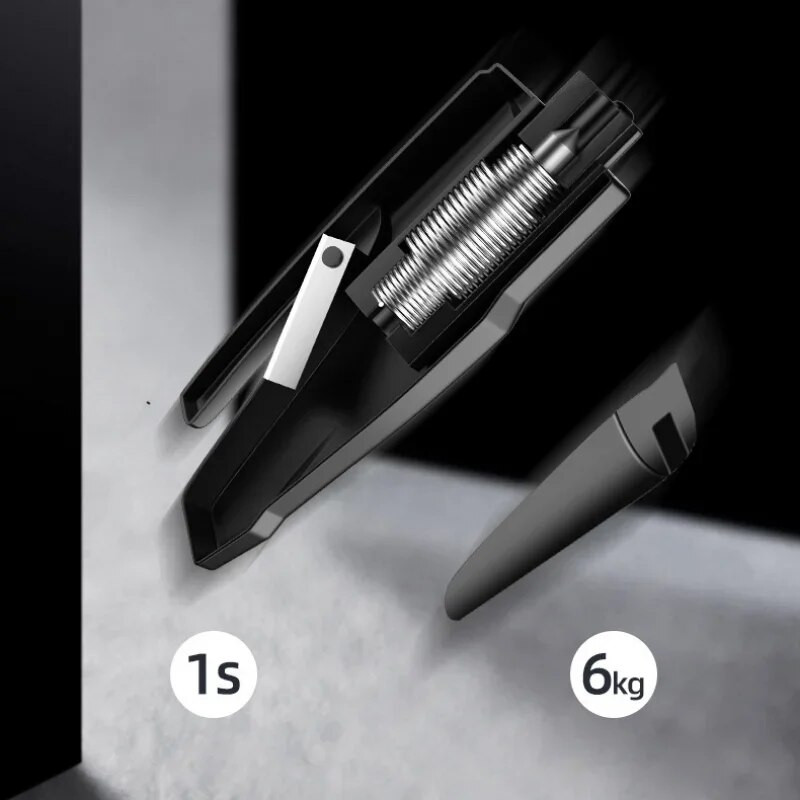 Sigurnosni čekić za auto, hitne slučajeve, razbijač prozora, rezač sigurnosnog pojasa, čekić za bijeg od aluminijske legure za spašavanje života