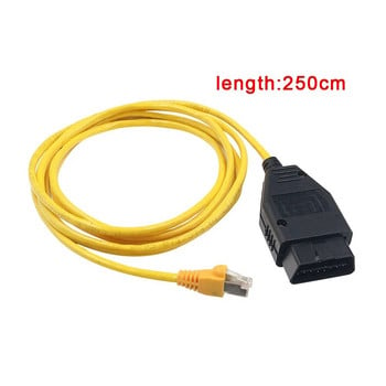 За BMW ENET кодиращ кабел ENET Ethernet към OBD2 диагностичен интерфейсен кабел ENET ICOM кодиращ F-серия за BMW Enet конектор