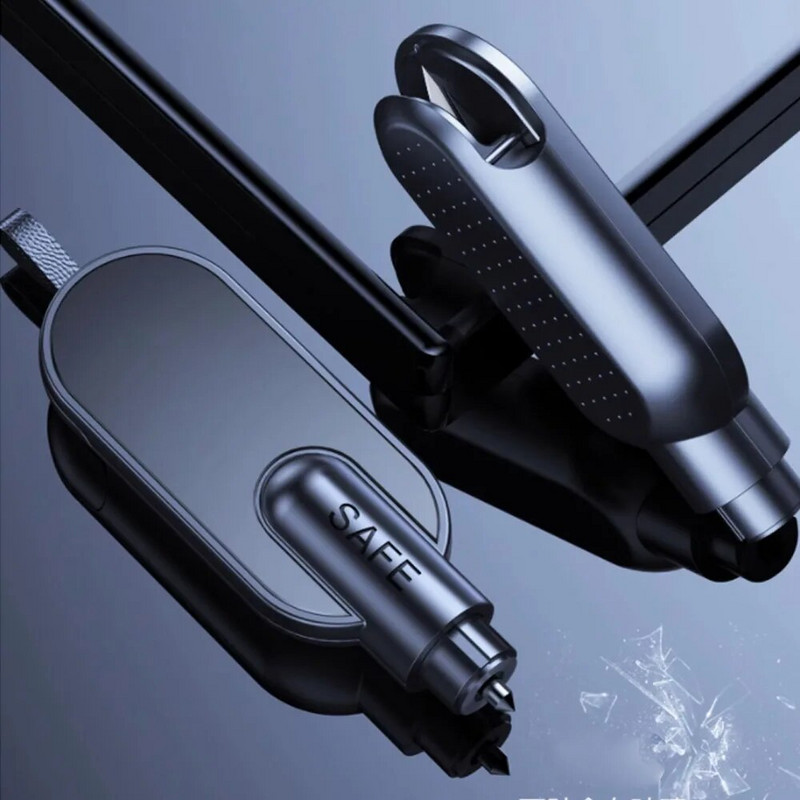 Sigurnosni čekić za male automobile, višenamjenski alat za hitne slučajeve, razbijač stakla za automobil, rezač sigurnosnog pojasa, spašavanje života