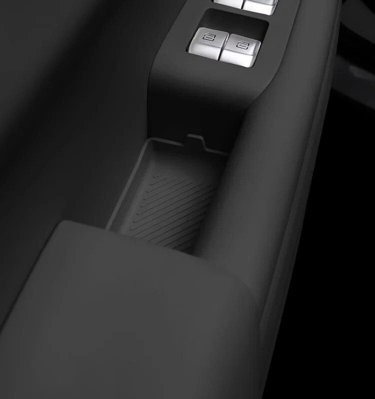 For Leading Ideal LiXiang 2022 2023 L7 L8 L9 Ručka za unutarnja vrata automobila Silikonska podloga za pohranu Utor za vrata Zaštitna podloga Dodaci