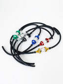 Filtru interior de combustibil pentru motocicletă de 8 mm Filtre de benzină + furtun benzină de 40 cm + 4 cleme Moto Scooter Dirt Bike