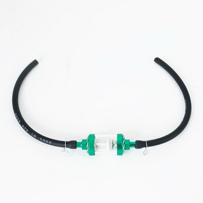 Filtru interior de combustibil pentru motocicletă de 8 mm Filtre de benzină + furtun benzină de 40 cm + 4 cleme Moto Scooter Dirt Bike