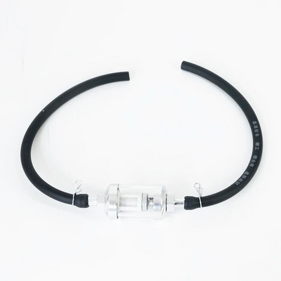 Filtru interior de combustibil pentru motocicletă de 8 mm Filtre de benzină + furtun benzină de 40 cm + 4 cleme Moto Scooter Dirt Bike