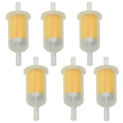 1-6kom 6MM-8MM Cijevi filtra ulja za automobilski benzin Univerzalni linijski filtar za plinsko gorivo za male motore Kosilice za travu Dodaci za motocikle