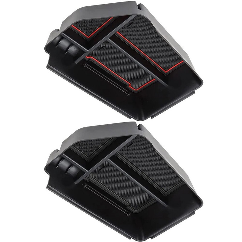Paredzēts KIA EV6 2021 2022 2023 Auto Centrālā konsole roku balstu uzglabāšanas kastes turētājs Iekšējais organizators cimdu paliktnis Automašīnas piederumi