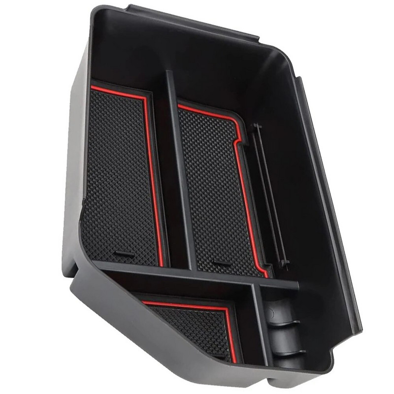 Paredzēts KIA EV6 2021 2022 2023 Auto Centrālā konsole roku balstu uzglabāšanas kastes turētājs Iekšējais organizators cimdu paliktnis Automašīnas piederumi