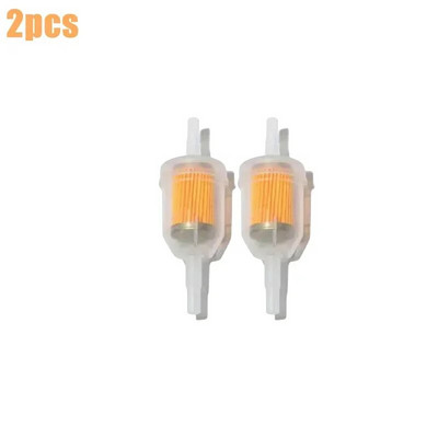 1-6 gab. Automašīnu benzīna eļļas filtru caurules Universāls iekšējais gāzes degvielas filtrs maza dzinēja zāles pļāvējam Motociklu piederumiem 6MM-8MM