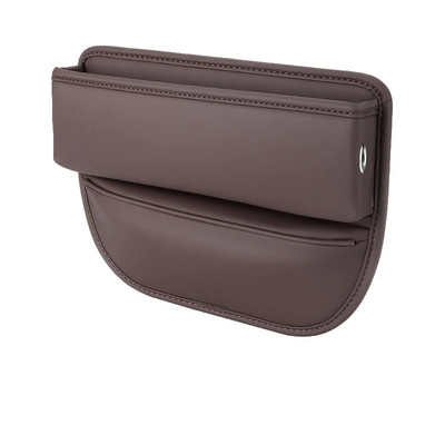 1PC Δερμάτινο Car Organizer Box Κάθισμα αυτοκινήτου με σχισμή κενό τσέπη Πολυλειτουργικό κάθισμα οδηγού Θήκη αποθήκευσης αυτοκινήτου Εσωτερικά αξεσουάρ αυτοκινήτου