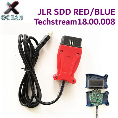 Най-новият V164 JLR Pro програмен OBD2 кабел за скенер JLR V160 SDD PRO Auto USB диагностичен инструмент за Jaguar за Volvo Безплатна доставка