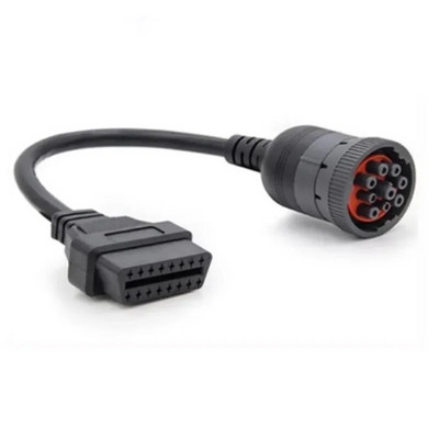 6 9 tihvti 16 kontaktiga Truck Line kaabel J1939 9 kontakt OBDII/OBD2 isane naissoost diagnostikatööriista pistik DEUTSCH Cummins Deutsch jaoks