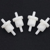 Jauns 4gab plastmasas degvielas gāzes degvielas filtrs 50cc 90cc 110cc 150cc 250cc Ķīnas visurgājēji netīrumu velosipēdi, Go Karts, skrejriteņi utt