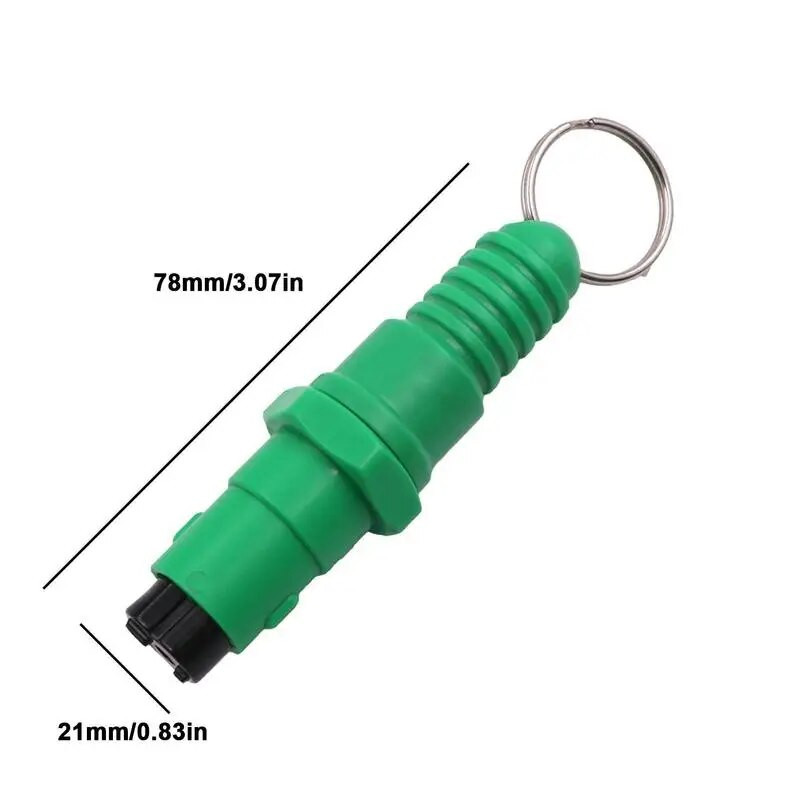 Karštas saugos plaktukas Automobilio pakabinimas Priedai Papuošalai Dekoracija Raktų pakabukas Gyvybę gelbstintis saugos diržų pjaustytuvas Sulaužomas lango stiklas