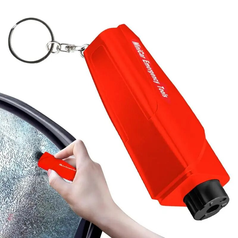 Drošs āmurs avārijas stikla logu lauzējs āmurs auto avārijas glābšanas komplekts stikla dauzītājs transportlīdzekļa evakuācijas rīks automašīnu velosipēdu piederumi