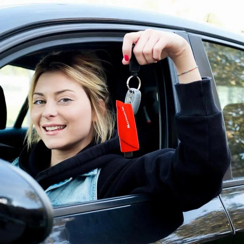 Drošs āmurs avārijas stikla logu lauzējs āmurs auto avārijas glābšanas komplekts stikla dauzītājs transportlīdzekļa evakuācijas rīks automašīnu velosipēdu piederumi