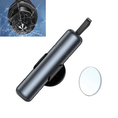 Autó üvegtörő és biztonsági öv vágó volfrám acél penge biztonságos kalapács U-alakú nyitható biztonsági öv vágó víz alatti menekülési eszköz