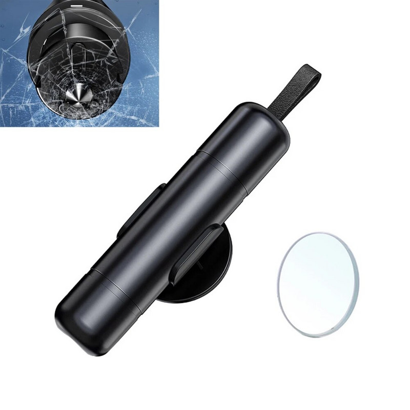 Autó üvegtörő és biztonsági öv vágó volfrám acél penge biztonságos kalapács U-alakú nyitható biztonsági öv vágó víz alatti menekülési eszköz