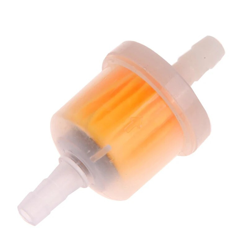 3 gab Motocikla benzīna gāzes degvielas benzīna eļļas filtrs motorollera motocikla mopēda motorollera netīrumu velosipēda ATV Go Kart eļļas degvielas filtrs