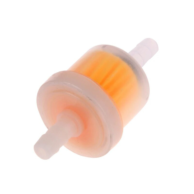 3 gab Motocikla benzīna gāzes degvielas benzīna eļļas filtrs motorollera motocikla mopēda motorollera netīrumu velosipēda ATV Go Kart eļļas degvielas filtrs