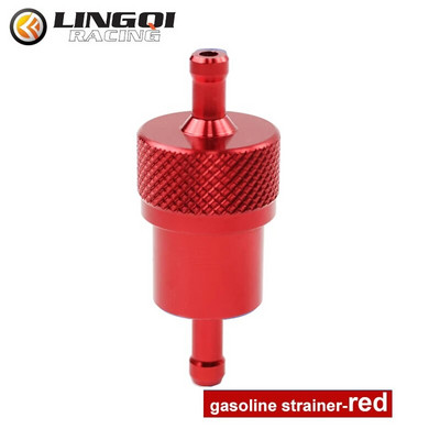 LINGQI modificēts universāls vara kodola eļļas filtrs, kas piemērots kvadracikla kartingam, motocikla benzīna gāzes degvielas filtram