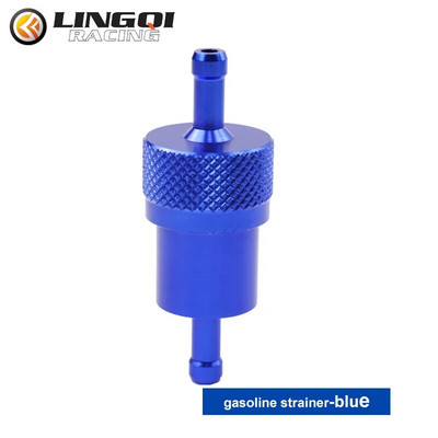 LINGQI modificēts universāls vara kodola eļļas filtrs, kas piemērots kvadracikla kartingam, motocikla benzīna gāzes degvielas filtram