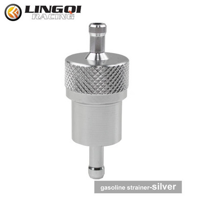 LINGQI modificēts universāls vara kodola eļļas filtrs, kas piemērots kvadracikla kartingam, motocikla benzīna gāzes degvielas filtram