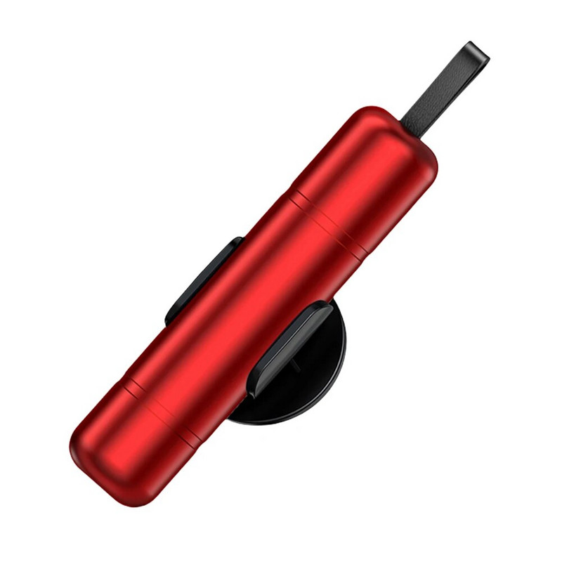 Auto ohutushaamer alumiiniumsulamist turvavöö lõikur Kõrge kõvadusega elupäästev auto hädaabi päästetööriist