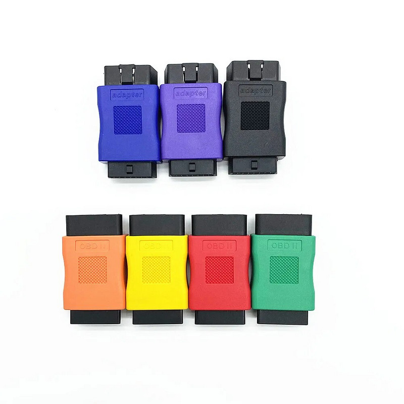 Automaatne OBD-adapter 16 kontaktiga isase-naise liidese obdii ühendus kulumisvastase kestaga universaalne OBDII autoühenduse adapter