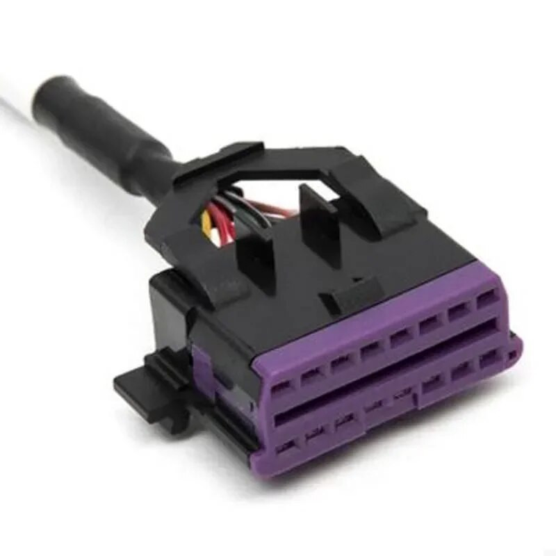 Νέο 2 σε 1 VAG 16 PIN OBD 2 καλώδιο 2 θηλυκό σε αρσενικό OBD2 16 ακίδων Πλήρης γραμμή 16 ακίδων Τυπικό καλώδιο επέκτασης διασύνδεσης OBD2 για αυτόματο