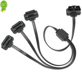 Obd 2 Splitter Extension 1 to 3 Y Cable Male Three Port to Female for Diagnostic Adapter Obd2 Car Tools Auto Accessories