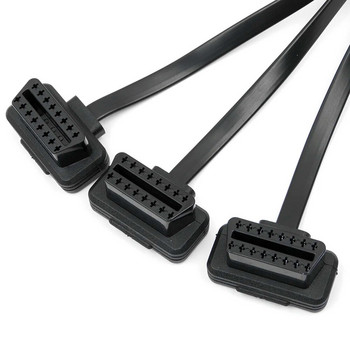 Obd 2 Splitter Extension 1 to 3 Y кабел мъжки три порта към женски за диагностичен адаптер Obd2 Автомобилни инструменти Автоаксесоари