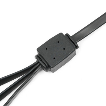 Elm327 OBD 2 Splitter Extension 1 to 3 with Switch Y кабел мъжки три порта към женски за ELM327 Auto Diagnostic Scanner Tool