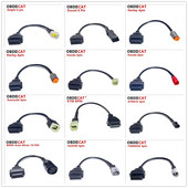 Motocikla OBD2 savienotāja kabeļa adapteris Motobike Car / Truck / Moto OBD 2 pagarinājuma kabelis YAMHA / HODA / SUZKI / DUCDI / KAASAKI Moto