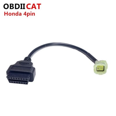 Motocikla OBD2 savienotāja kabeļa adapteris Motobike Car / Truck / Moto OBD 2 pagarinājuma kabelis YAMHA / HODA / SUZKI / DUCDI / KAASAKI Moto
