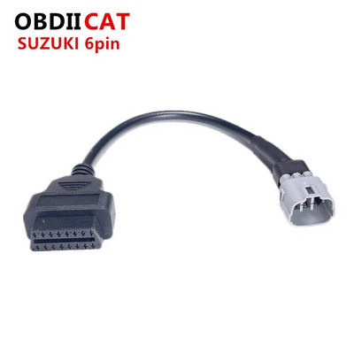 Motocikla OBD2 savienotāja kabeļa adapteris Motobike Car / Truck / Moto OBD 2 pagarinājuma kabelis YAMHA / HODA / SUZKI / DUCDI / KAASAKI Moto