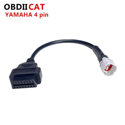 Motocikla OBD2 savienotāja kabeļa adapteris Motobike Car / Truck / Moto OBD 2 pagarinājuma kabelis YAMHA / HODA / SUZKI / DUCDI / KAASAKI Moto