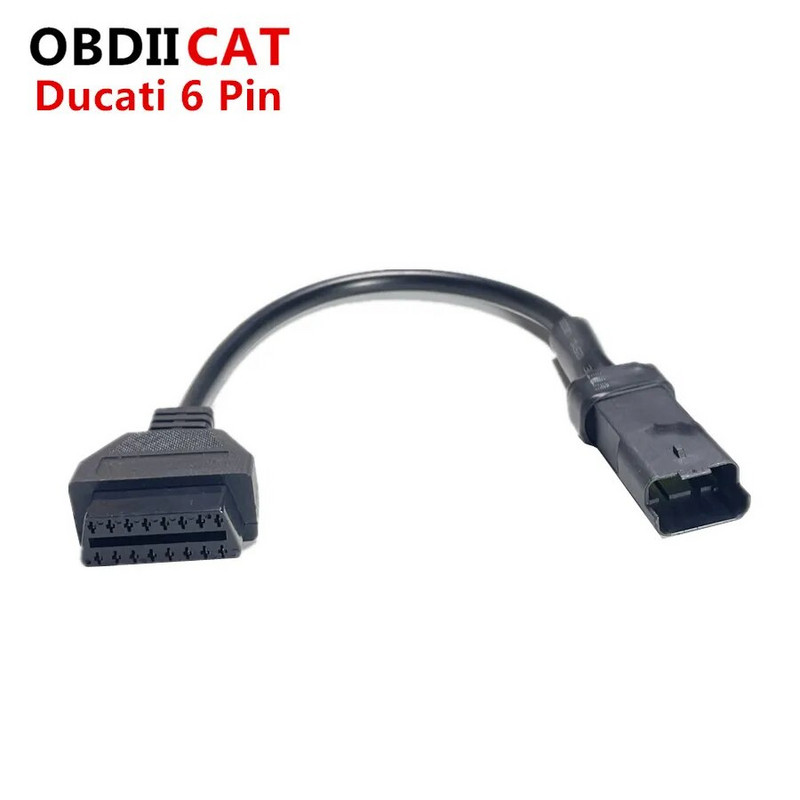 Motocikla OBD2 savienotāja kabeļa adapteris Motobike Car / Truck / Moto OBD 2 pagarinājuma kabelis YAMHA / HODA / SUZKI / DUCDI / KAASAKI Moto