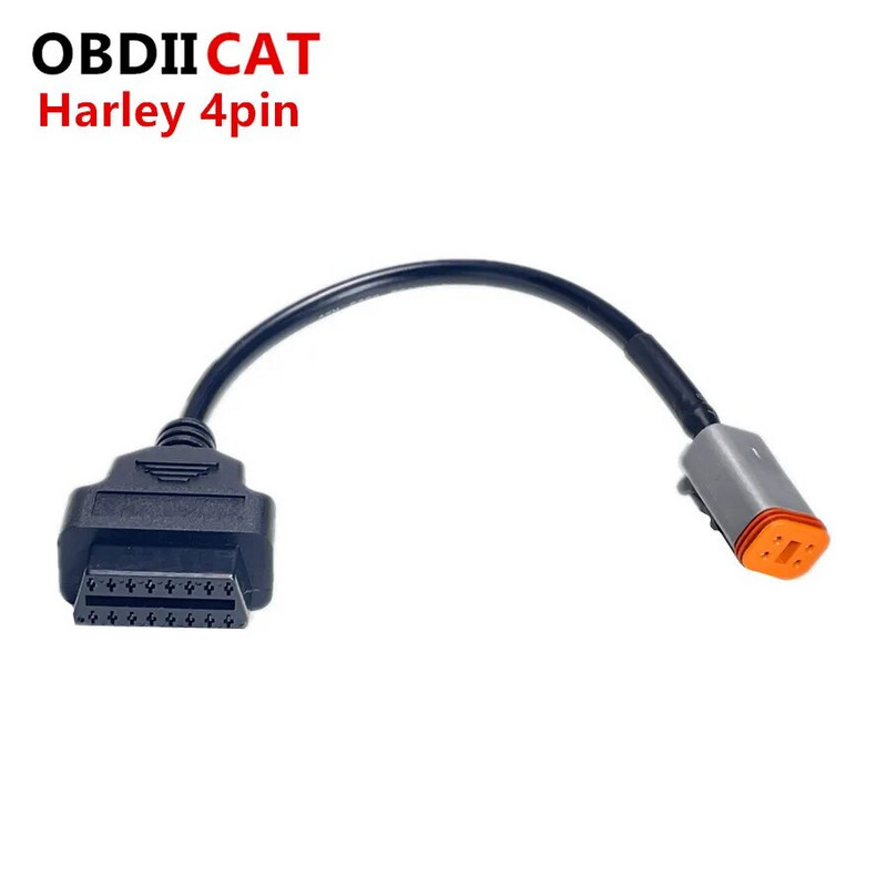 Motocikla OBD2 savienotāja kabeļa adapteris Motobike Car / Truck / Moto OBD 2 pagarinājuma kabelis YAMHA / HODA / SUZKI / DUCDI / KAASAKI Moto