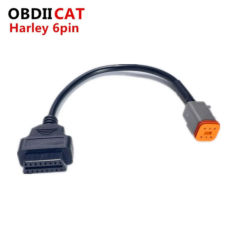 Motocikla OBD2 savienotāja kabeļa adapteris Motobike Car / Truck / Moto OBD 2 pagarinājuma kabelis YAMHA / HODA / SUZKI / DUCDI / KAASAKI Moto