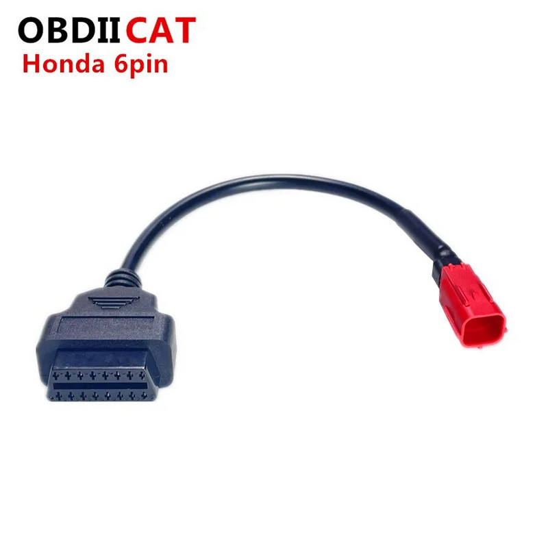 Motocikla OBD2 savienotāja kabeļa adapteris Motobike Car / Truck / Moto OBD 2 pagarinājuma kabelis YAMHA / HODA / SUZKI / DUCDI / KAASAKI Moto