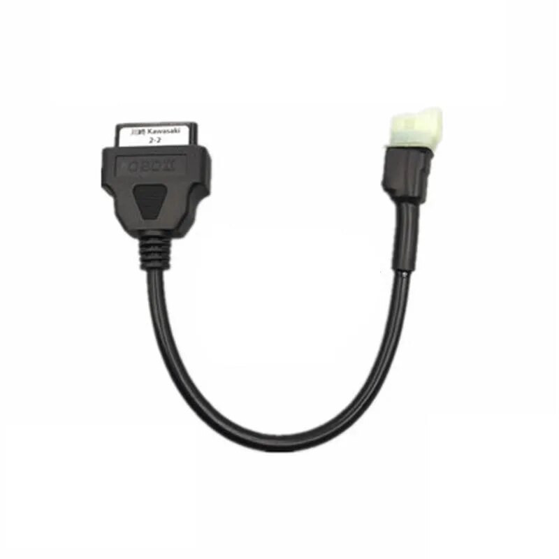 OBD motocikla kabelis Kawasaki 4 Pin uz OBD2 16 kontaktu adapteris Kawasaki ER6N EX650F ZX1000 Serie 4 Pin motocikla savienotājam