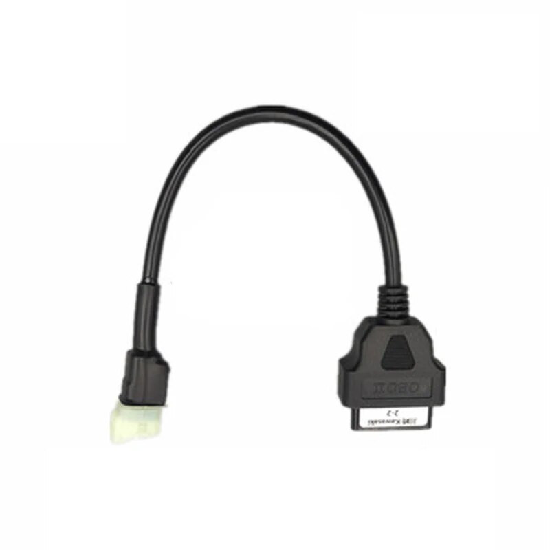 OBD motocikla kabelis Kawasaki 4 Pin uz OBD2 16 kontaktu adapteris Kawasaki ER6N EX650F ZX1000 Serie 4 Pin motocikla savienotājam