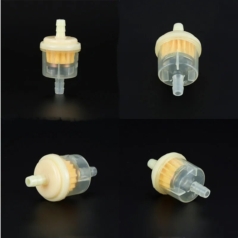 10 tk/partii Universaalne 0,5-0,6 mm kütusegaasi bensiinifiltrid, väikese mootoriga süsivesikute kütusefiltri bensiinifiltrite tööriist