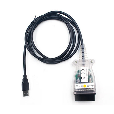 Vislabākais BMW INPA K DCAN slēdzis K+DCAN pa OBD2 diagnostikas kabelis USB interfeiss 20 kontaktu kabelis OBD2 diagnostikas skeneris FT232RL